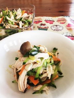 蒸し鶏と胡瓜の中華サラダ-レシピのメイン写真