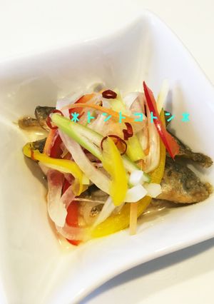 野菜たっぷり♪豆アジの南蛮漬け☆-レシピのメイン写真