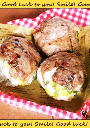 糖質制限なのに肉巻きおにぎり♪お弁当に！-レシピのメイン写真