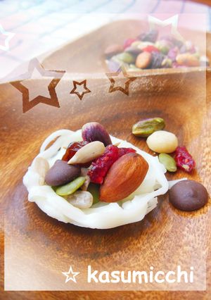 チーズの器で☆ひと口おつまみ♪-レシピのメイン写真