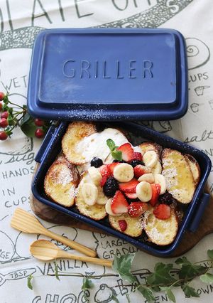 グリルで バゲットのフレンチトースト-レシピのメイン写真