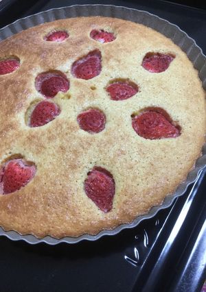 誰でも簡単！混ぜて焼くだけケーキ♡-レシピのメイン写真