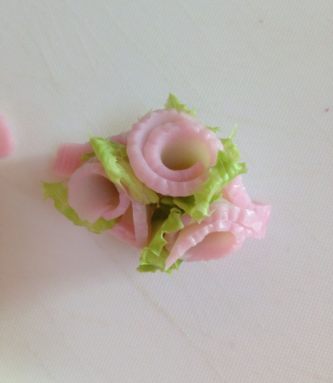 お弁当に◎簡単かわいい かまぼこブーケ-レシピのメイン写真