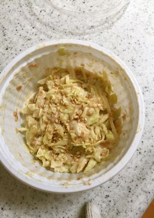 キャベツの梅サワークリーム和え-レシピのメイン写真