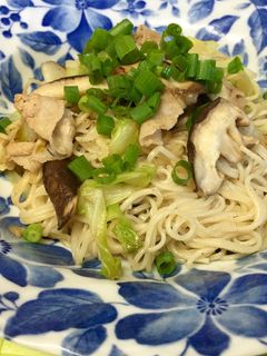 簡単❗️しいたけ・キャベツで焼きそうめん-レシピのメイン写真