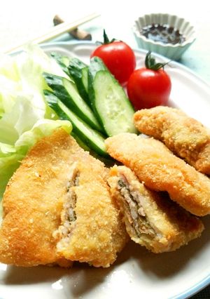 豚バラ肉でひと口カツ-レシピのメイン写真