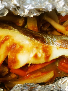 オーブンでヘルシーな鱈の味噌ホイル焼き-レシピのメイン写真