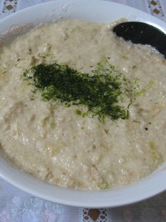子供も大好き♪鶏そぼろ入りとろろ汁-レシピのメイン写真