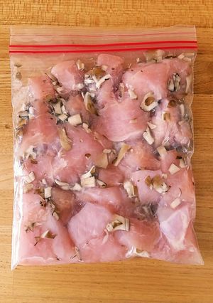 まいたけdeやわらか胸肉☆-レシピのメイン写真