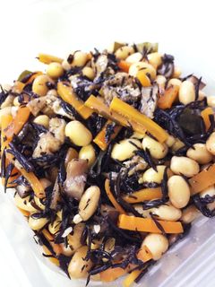 大豆とひじきの五目煮-レシピのメイン写真