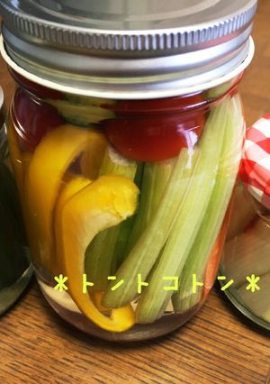 ☆長ねぎピクルスとお好み野菜のピクルス☆-レシピのメイン写真