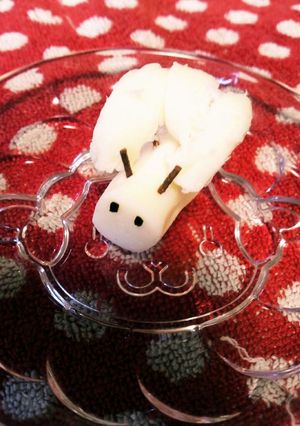 さいておいしいモッツァレラでかたつむり-レシピのメイン写真