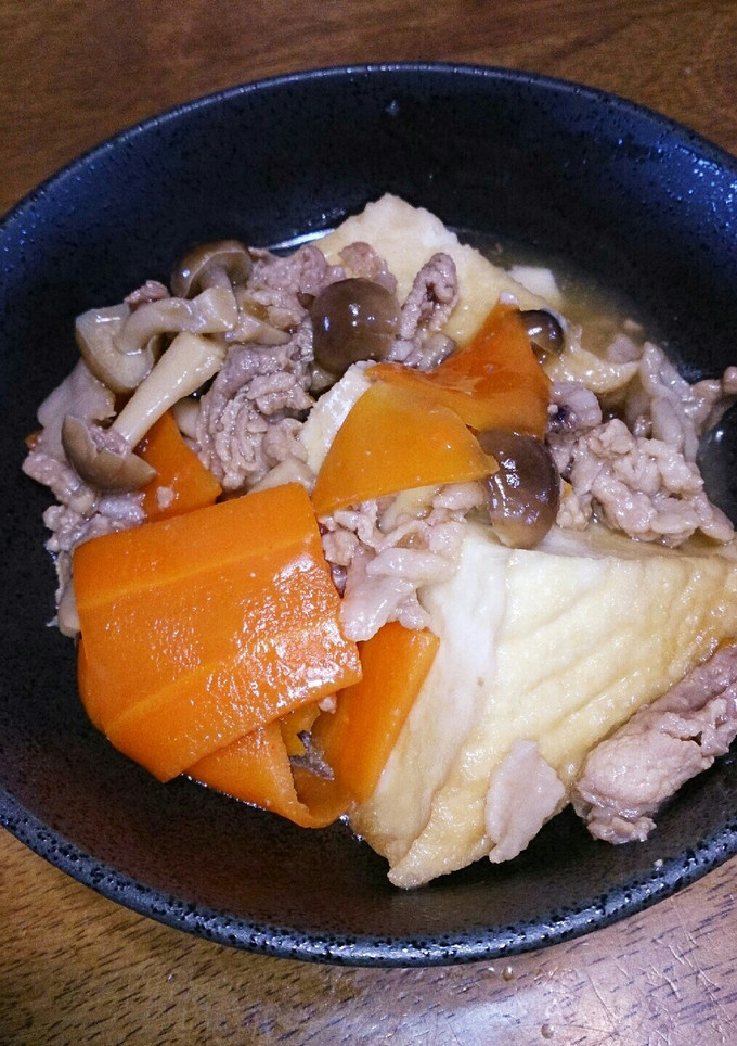 とろ～り♪トロトロ厚揚げ豚肉あんかけ☆-レシピのメイン写真