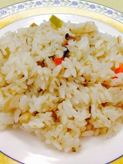ツナとエリンギの炊き込みご飯-レシピのメイン写真
