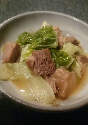牛すじとしろ菜の煮物-レシピのメイン写真