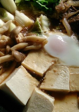 ㊚すき焼き-レシピのメイン写真