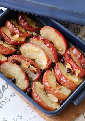 グリラーで　簡単焼きリンゴ-レシピのメイン写真