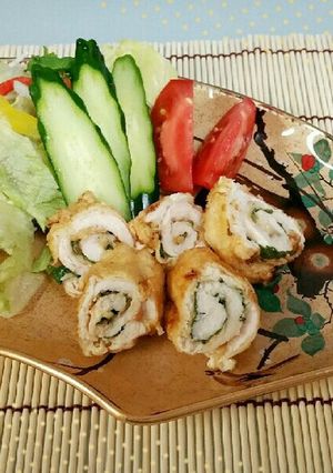 ささみの梅みそフリッター-レシピのメイン写真