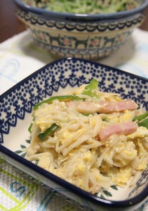 えのきとベーコンのさっと炒め　梅風味-レシピのメイン写真