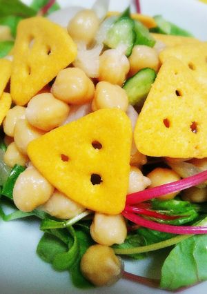 サラダにCheeza乗せ-レシピのメイン写真