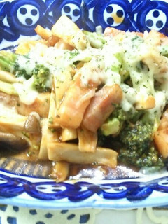 ベーコン☆ブロッコリーのケチャップ炒め-レシピのメイン写真