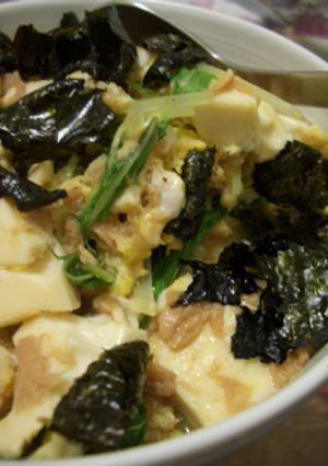 超簡単！豆腐ツナ丼-レシピのメイン写真