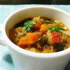 รูปของ ⅲ野菜たっぷりミネストローネ（圧力鍋）