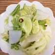 梅シロップで大根とキャベツの甘酢漬け