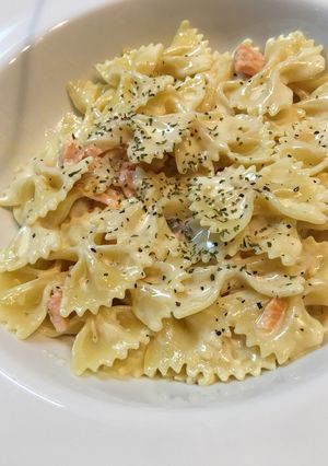 スモークサーモンのクリームパスタ-レシピのメイン写真