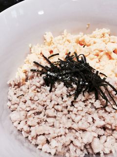 簡単 鶏そぼろ-レシピのメイン写真