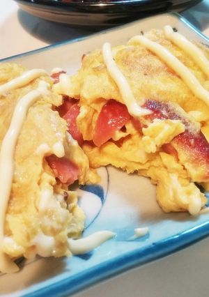 簡単！ウインナーたまご☆昔よく食べたぁ-レシピのメイン写真