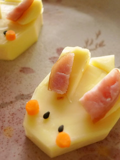 6Pチーズdeうさぎ-レシピのメイン写真