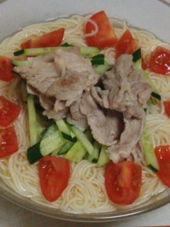 さっぱりそーめん-レシピのメイン写真