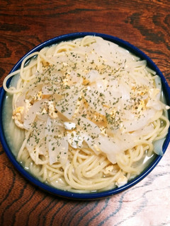 オニタマスープパスタ-レシピのメイン写真