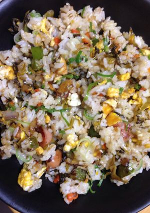 我が家の高菜チャーハン-レシピのメイン写真
