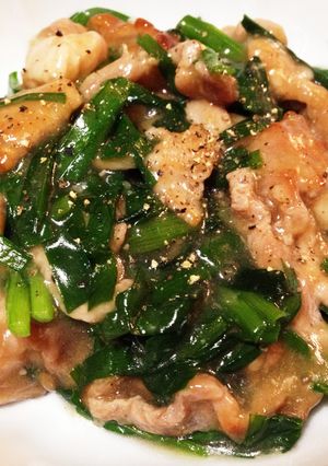簡単!豚肉のニラあん炒め-レシピのメイン写真