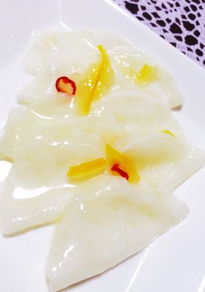 ポリ袋で！ゆず茶で簡単カブのお漬物☆-レシピのメイン写真