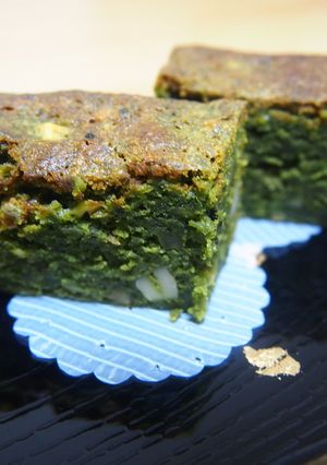 ホットケーキMIXで＊濃厚抹茶ブラウニー-レシピのメイン写真