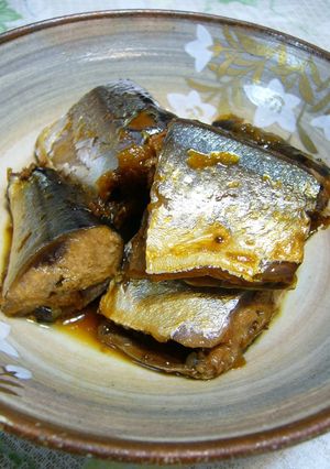 さんま（いわし）の圧力鍋煮：レオン亭-レシピのメイン写真