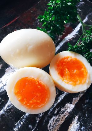 塩レモンで煮玉子♪-レシピのメイン写真