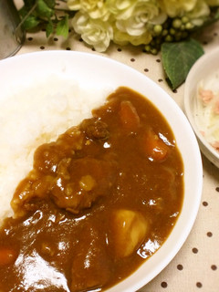 ぱぱっと!牛筋カレー-レシピのメイン写真