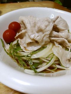豚しゃぶそうめん-レシピのメイン写真