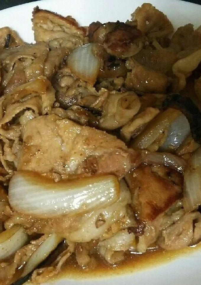 がっつくほど美味しいしょうが焼き-レシピのメイン写真