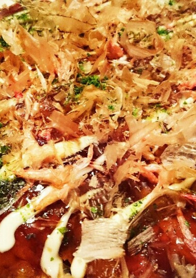 キャベツと玉子のお好み焼き風-レシピのメイン写真