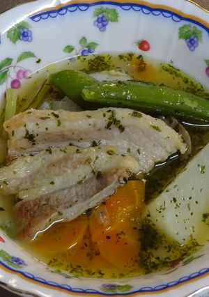 かぶと豚肉とタイムのシチュー-レシピのメイン写真