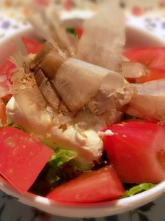 豆腐サラダ ヘルシー簡単-レシピのメイン写真