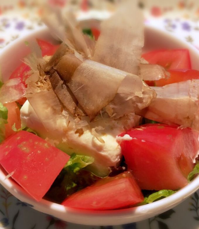 豆腐サラダ　ヘルシー簡単-レシピのメイン写真