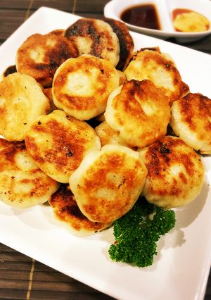 餃子の皮のレモン風味焼餅-レシピのメイン写真