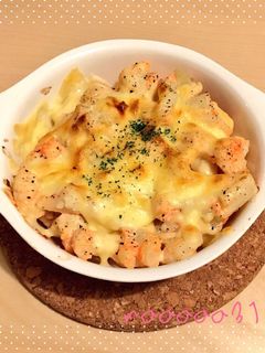 カリフラワーの明太マヨチーズ焼き-レシピのメイン写真