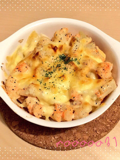 カリフラワーの明太マヨチーズ焼き-レシピのメイン写真